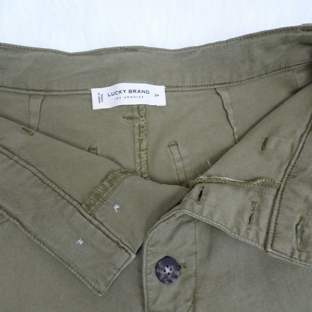 NWT Lucky Brand Utility Pants Jeans Wide Leg 24 - Picture 6 of 12